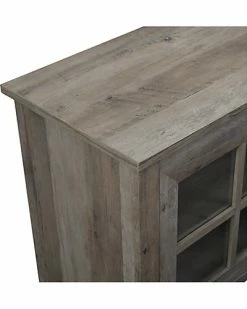 Hewson 70in Traditional Wood Glass Door Console Home -Shop Style Sales 3050132598 RLLD 4