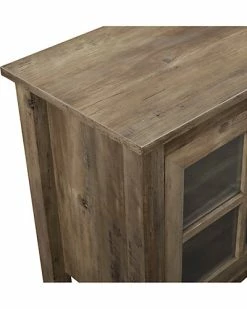 Hewson 70in Traditional Wood Glass Door Console Home -Shop Style Sales 3050132599 RLLD 4