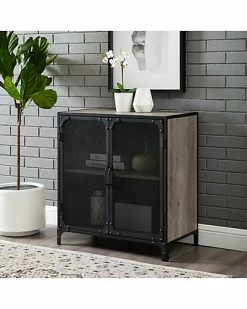 Hewson Industrial Entryway Accent Storage Cabinet Home 7 Hewson Industrial Entryway Accent Storage Cabinet Home -Shop Style Sales 3050132703 RLLD 2