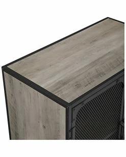 Hewson Industrial Entryway Accent Storage Cabinet Home 9 Hewson Industrial Entryway Accent Storage Cabinet Home -Shop Style Sales 3050132703 RLLD 4