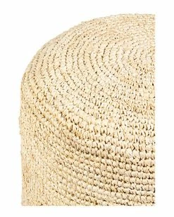 East At Main At Main Gabrielle Rafia Round Ottoman Home -Shop Style Sales 3050136854 RLLD 3