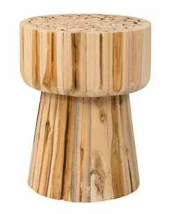 East At Main At Main Lawton Teak Accent Table Home