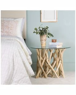 East At Main At Main Summitt Teak Accent Table Home