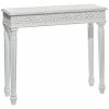 Peyton Lane White Farmhouse Mango Wood Console Table Home