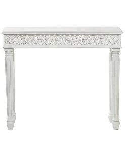 Peyton Lane White Farmhouse Mango Wood Console Table Home -Shop Style Sales 3050137947 RLLD 3
