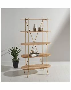 Safavieh Couture Kindell Wood Bookshelf Home 9 Safavieh Couture Kindell Wood Bookshelf Home -Shop Style Sales 3050141558 RLLD 4