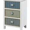 Coast To Coast Imports 3-Drawer Chairside Home