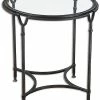 Uttermost Samson Glass Side Table Home