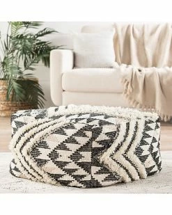 Jaipur Living Nikki Chu Nomadic Chevron Cuboid Pouf Home 5 Jaipur Living Nikki Chu Nomadic Chevron Cuboid Pouf Home -Shop Style Sales 3050153625 RLLD 2