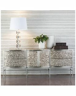 Global Views Crinkle Long Cabinet Home