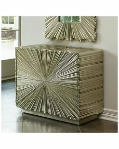 Global Views Linenfold Two-Drawer Chest Home