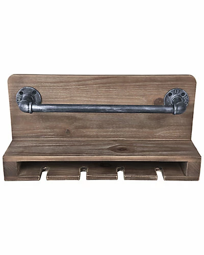 Armen Living Vox Industrial Wine Rack Home 3 Armen Living Vox Industrial Wine Rack Home