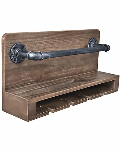 Armen Living Vox Industrial Wine Rack Home 5 Armen Living Vox Industrial Wine Rack Home - Image 3