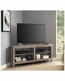 Hewson 58in Transitional Corner TV Stand Home -Shop Style Sales 3050156039 RLLD 4