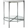 Hewson 20in Glam Round Side End Table Home -Shop Style Sales 3050160208 RLLD 1