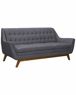 Armen Living Janson Mid-Century Sofa Home