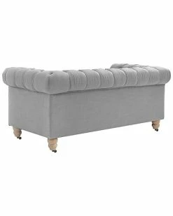 Shabby Chic Kaleigh Chesterfield Loveseat Home 10 Shabby Chic Kaleigh Chesterfield Loveseat Home -Shop Style Sales 3050168292 RLLD 3
