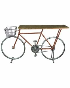 Sagebrook Home Bicycle Console Table