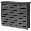 Design Studios Adalwin 3-Door Shoe Storage Cabinet Home -Shop Style Sales 3050181566 RLLD 1