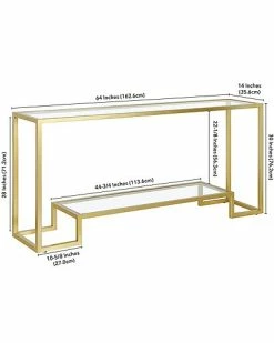 Alternative view of Abraham + Ivy Ivy Athena 64In Console Table Home