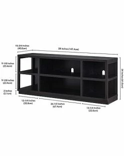 Abraham + Ivy Ivy Freya Black Tv Stand Home -Shop Style Sales 3050183037 RLLD 3