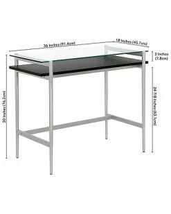 Abraham + Ivy Ivy Eaton 36In Silver Desk Home -Shop Style Sales 3050183044 RLLD 3