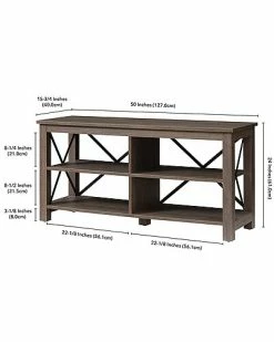 Abraham + Ivy Ivy Sawyer 50In Alder Tv Stand Home 7 Abraham + Ivy Ivy Sawyer 50In Alder Tv Stand Home -Shop Style Sales 3050183045 RLLD 3