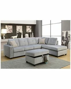 Acme Furniture Belville Ottoman Home