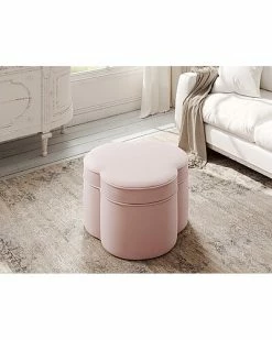 Shabby Chic Akeem Cocktail Ottoman Home -Shop Style Sales 3050186071 RLLD 2