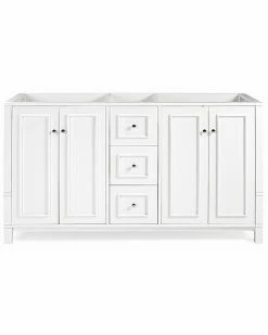 Alaterre Williamsburg 60in Vanity Cabinet Only Home 14 Alaterre Williamsburg 60in Vanity Cabinet Only Home -Shop Style Sales 3050197219 RLLD 6