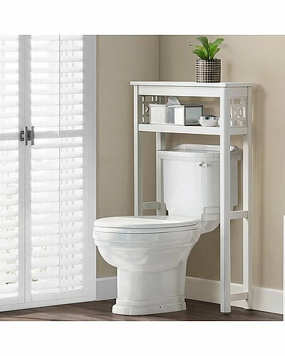 Alaterre Derby 27in Over Toilet Shelf Home 4 Alaterre Derby 27in Over Toilet Shelf Home - Image 2