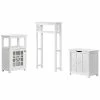 Alaterre Derby 3pc Bathroom Set With Over Toilet Open Storage Shelf, Hamper, And Floor Cabinet Home 2 Alaterre Derby 3pc Bathroom Set With Over Toilet Open Storage Shelf, Hamper, And Floor Cabinet Home -Shop Style Sales 3050197232 RLLD 1