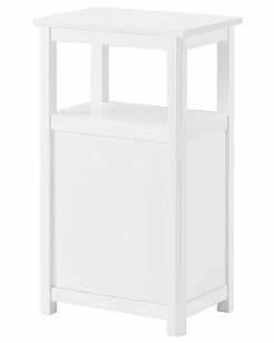 Alaterre Derby 3pc Bathroom Set With Over Toilet Open Storage Shelf, Hamper, And Floor Cabinet Home -Shop Style Sales 3050197232 RLLD 6