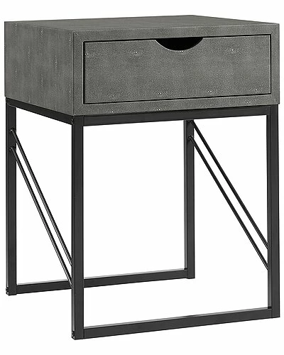 Hewson Faux Shagreen Side Table Home 4 Hewson Faux Shagreen Side Table Home - Image 2