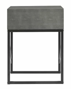 Hewson Faux Shagreen Side Table Home 8 Hewson Faux Shagreen Side Table Home -Shop Style Sales 3050198223 RLLD 3