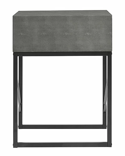 Hewson Faux Shagreen Side Table Home 5 Hewson Faux Shagreen Side Table Home - Image 3