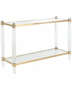 Safavieh Couture Isabelle Acrylic Console Table Home