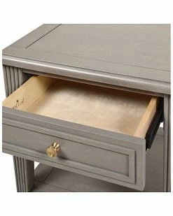 Jennifer Taylor Home Luxe Dauphin Storage Shelf Side Table -Shop Style Sales 3050200366 RLLD 3