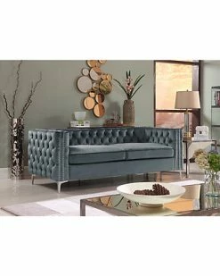 Chic Home Da Vinci Velvet Sofa -Shop Style Sales 3050201538 RLLD 5