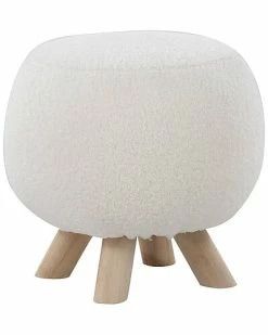 Lumisource Olaf Sherpa Ottoman Home