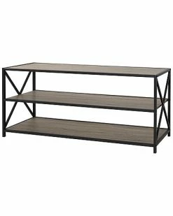 Hewson X Frame 60in Industrial Bookshelf Home