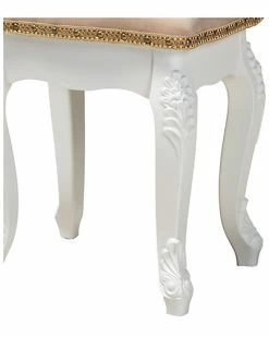 Baxton Studio Isabella French Beige Velvet And Ottoman Stool Home 11 Baxton Studio Isabella French Beige Velvet And Ottoman Stool Home -Shop Style Sales 3050220473 RLLD 5