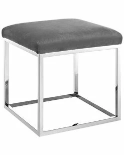 Modway Anticipate Sheepskin Ottoman Home