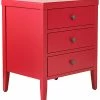 East At Main At Main Webb Red Acacia Wood Rectangle Accent Table Home