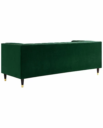 Nicole Miller Geoffey Velvet Sofa Home 6 Nicole Miller Geoffey Velvet Sofa Home - Image 4