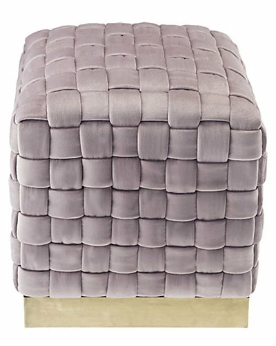 Nicole Miller Griffin Velvet Ottoman Home 5 Nicole Miller Griffin Velvet Ottoman Home - Image 3