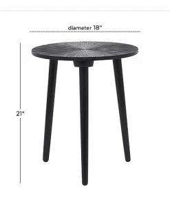 Peyton Lane Mango Wood Contemporary Accent Table Home -Shop Style Sales 3050230724 RLLD 3