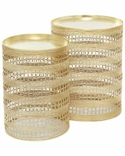 Peyton Lane Set Of 2 Transitional Accent Table Home