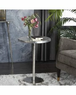 Peyton Lane Silver Contemporary Accent Table Home -Shop Style Sales 3050230950 RLLD 2