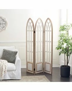 Peyton Lane Wood Farmhouse Room Divider Screen Home -Shop Style Sales 3050230999 RLLD 2
